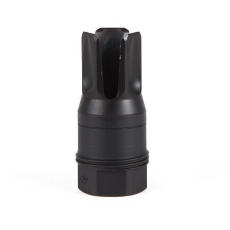 SIG SAUER Clutch-Lok QD Muzzle Brake 7.62 NATO 5/8x24" 25 Deg Tapered Shoulder- Steel Matte Black