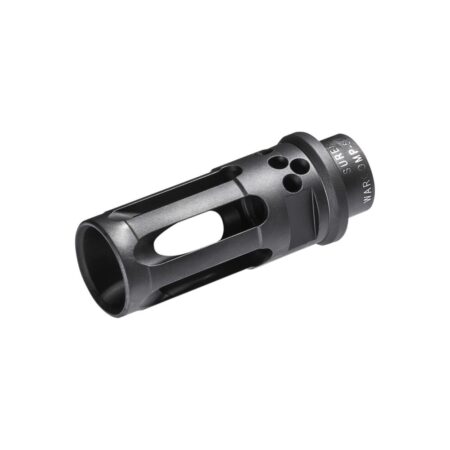 SureFire WarComp 5.56mm Closed Tine Flash Hider/Suppressor Adapter 1/2X28"- Steel Black