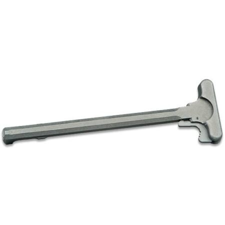 an image of the product AR15 Charging Handle Assembly- Aluminum with Steel Latch- Black- MAR092