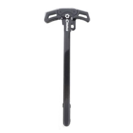 an image of the product CMMG Zeroed AR-15 Ambidextrous Charging Handle Assembly- Aluminum Black- 55BA5A4