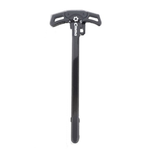 an image of the product CMMG Zeroed AR-15 Ambidextrous Charging Handle Assembly- Aluminum Black- 55BA5A4