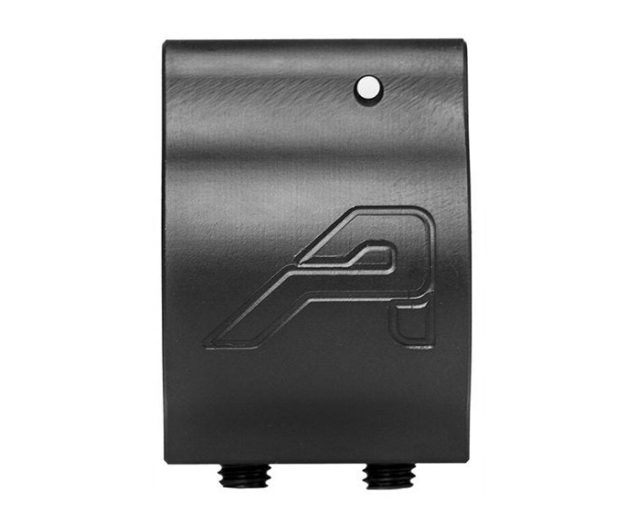 an image of the product Aero Precision AR Low Profile Gas Block .875" Diameter W/ Aero Logo- Phosphate- APRH100366C