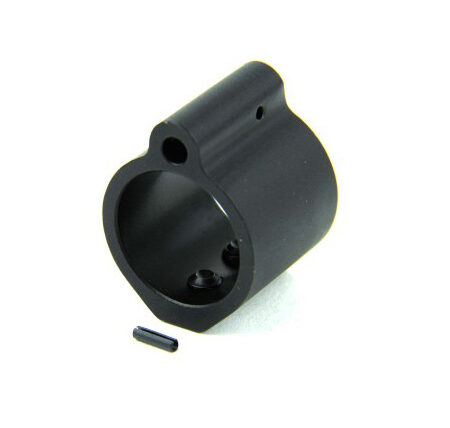 an image of the product AR15 Low Profile Gas Block .936" Diameter- Aluminum Black- MAR001-BB