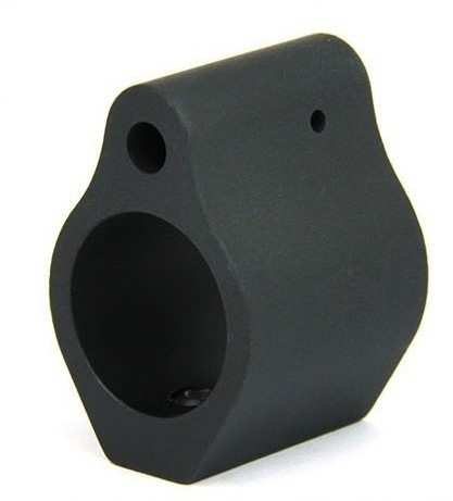 an image of the product AR15 Micro Low Profile Gas Block .750" Diameter- Black Oxide- MAR001S2
