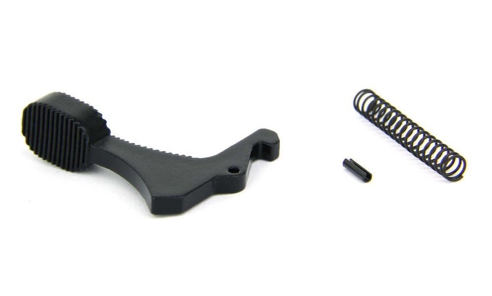 an image of the product AR15 Tactical Charging Handle Latch Version 2- Steel Black- MAR017-S2