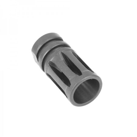 AR15 9MM A2 Bird Cage Style Muzzle Brake 1/2"x36 Thread- Steel Black