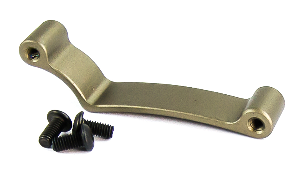 AR15 Angled Trigger Guard- Aluminum Tan