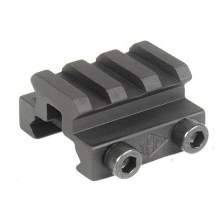 Yankee Hill Machine AR-15 Mini Riser 1-1/4" Long 1/2" Tall Three Slots- Aircraft Aluminum