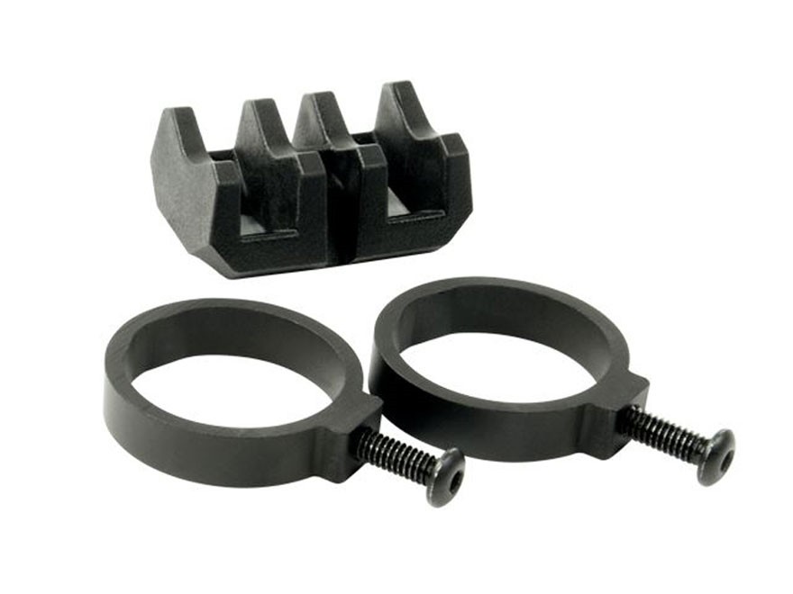 MAGPUL Light Mount V-Block with Rings- Polymer Black