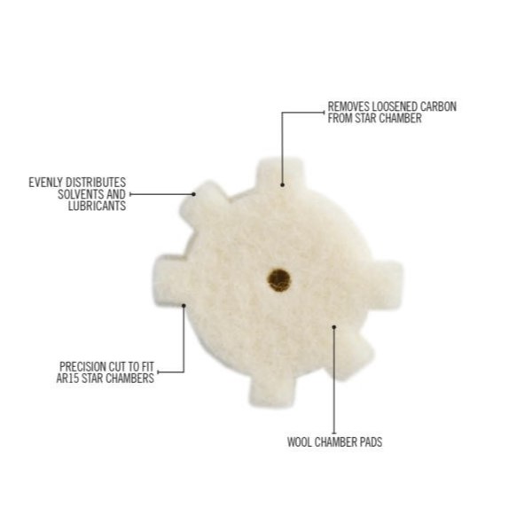 Real Avid AR-15 Star Chamber Cleaning Pads