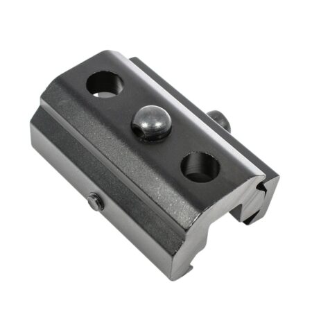 AR15 Harris Bipod Picatinny Adapter- Aluminum Black- MAR066