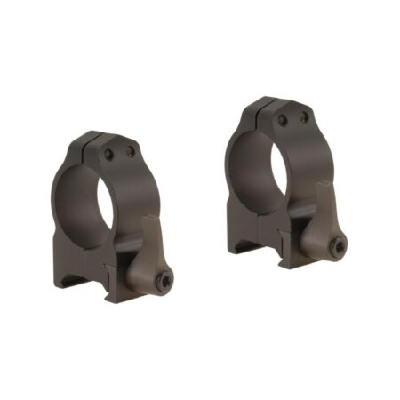 Warne 1" Maxima Quick-Detachable Weaver-Style Scope Rings- Medium Height .375"- Matte
