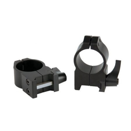 Warne 1" Maxima Quick-Detachable Weaver-Style Scope Rings- High Height .525"- Matte