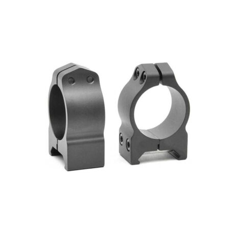 Warne 30mm Maxima Permanent-Attachable Weaver-Style Scope Rings- Extra High Height .650"- Matte