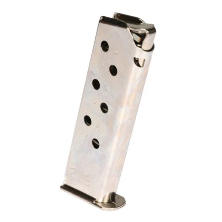 Walther PPK/S .380 ACP 7-Round Magazine- Steel Nickel- 2246011