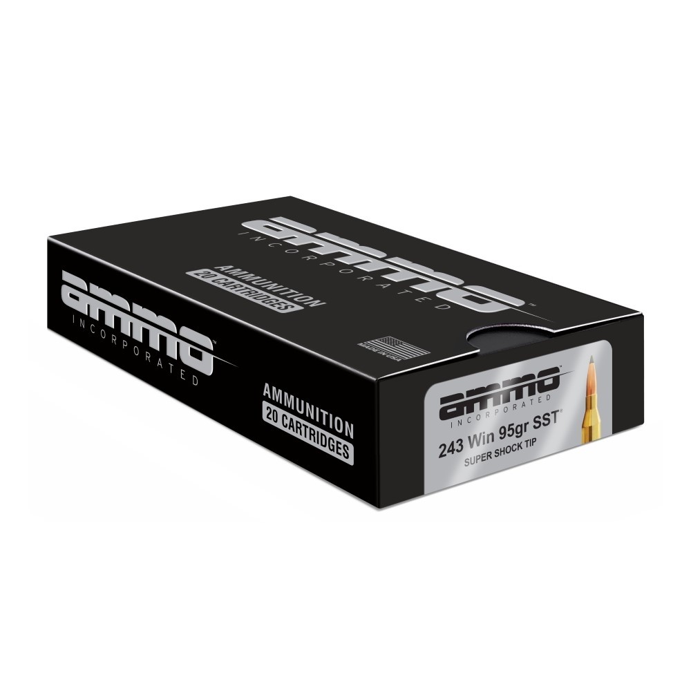 Ammo Incorporated .243 Winchester 95 Gr. SST Polymer Tip- Box of 20