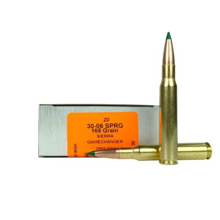 HSM Tipping Point .30-06 Springfield 165 Gr. Sierra GameChanger- Box of 20