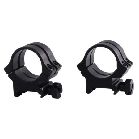 Weaver 1" Quad-Lock 4X4 Weaver-Style Rings High Height- Matte Finish