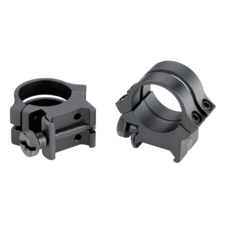 Weaver 1" Quad-Lock 4X4 Weaver-Style Rings Extra High Height- Matte Finish