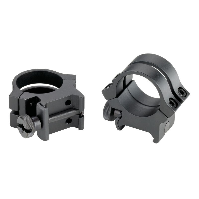 Weaver 1" Quad-Lock 4X4 Weaver-Style Rings Extra High Height- Matte Finish