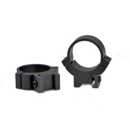Warne 1" Maxima Rimfire- Fixed Style Scope Rings- Medium Height- Matte