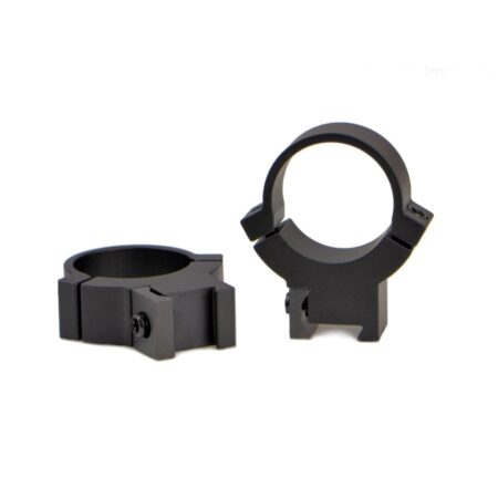 Warne 1" Maxima Rimfire- Fixed Style Scope Rings- High Height- Matte