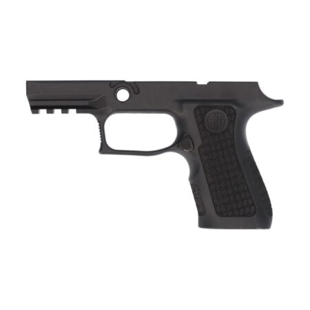 an image of the product SIG SAUER P320 LXG Laser Stippled Grip Module Assembly, Compact, Medium, 9mm, .357 Sig, .40 S&W- Black - 8900751
