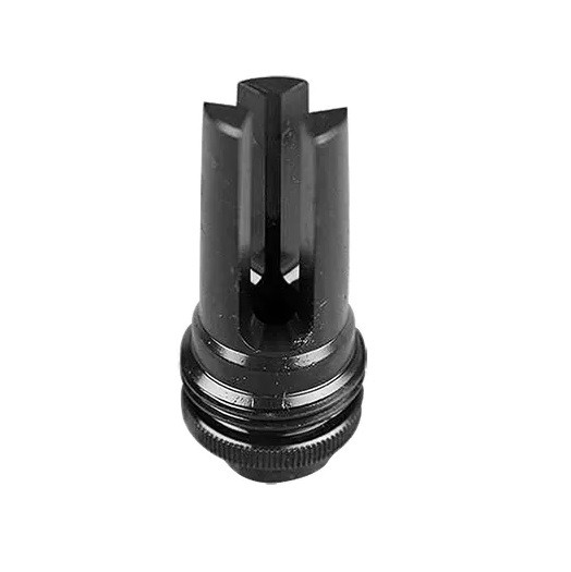 SilencerCo ASR 9mm Luger Flash Hider Suppressor Mount 1/2X28"- Steel Black