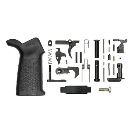 an image of the product Aero Precision AR-15 MOE Lower Parts Kit- Black - APRH100964