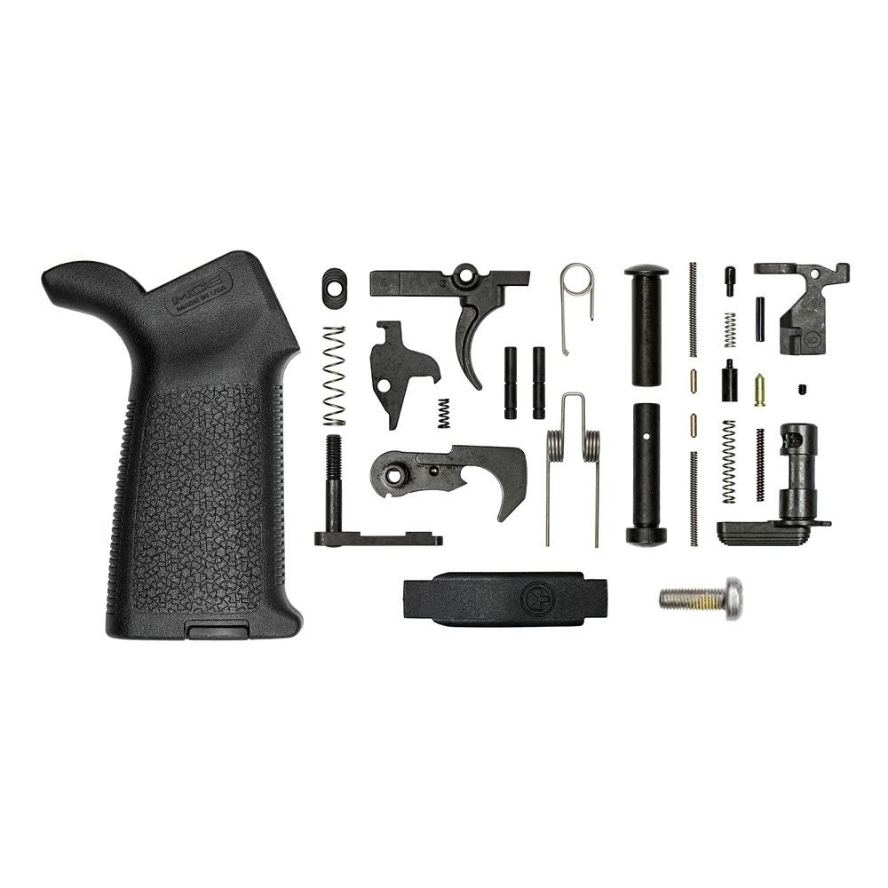an image of the product Aero Precision AR-15 MOE Lower Parts Kit- Black - APRH100964