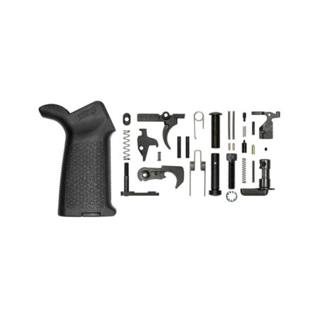 an image of the product Aero Precision M4E1 AR-15 MOE Lower Parts Kit- Black - APRH100968