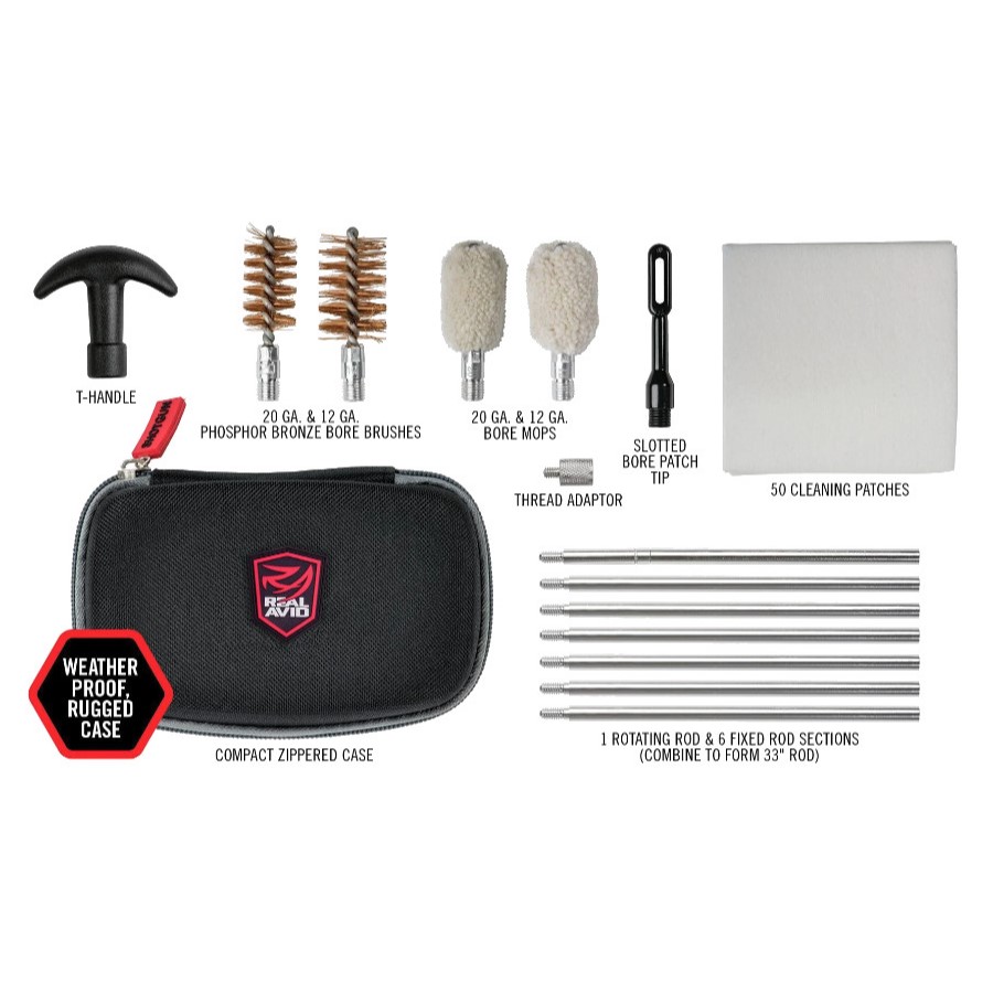 an image of the product Real Avid Gun Boss Shotgun Cleaning Kit- AVGCK310-S