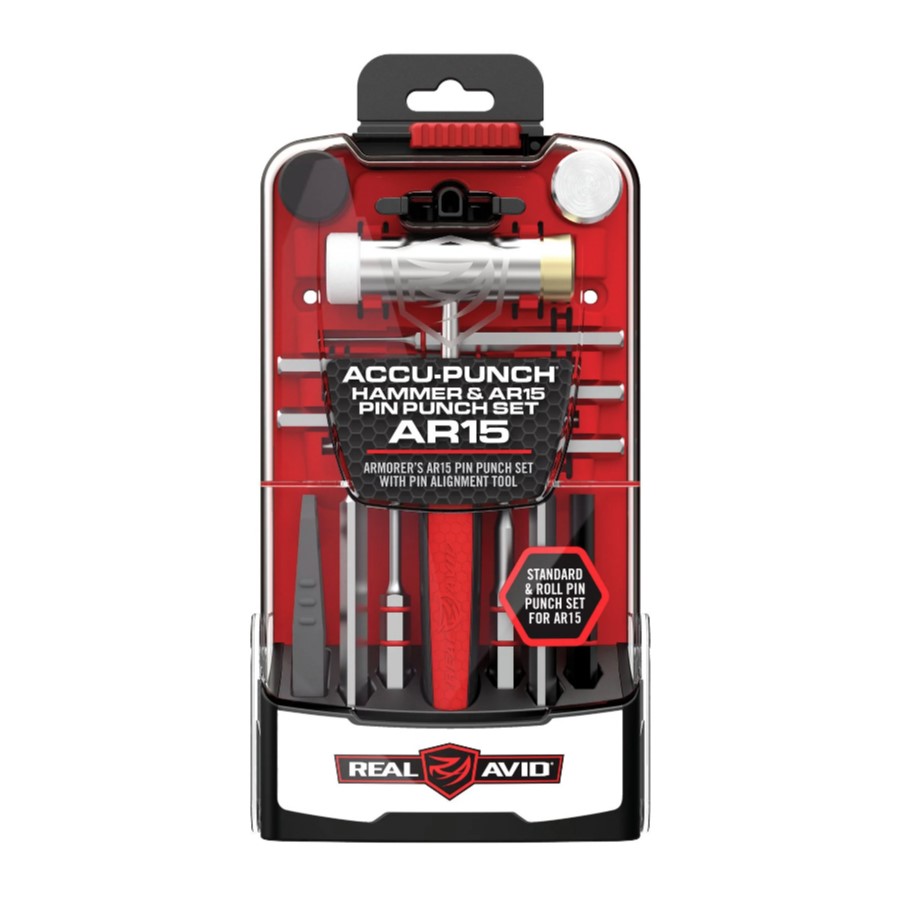 Real Avid Accu-Punch Hammer and AR-15 Pin Punch Set