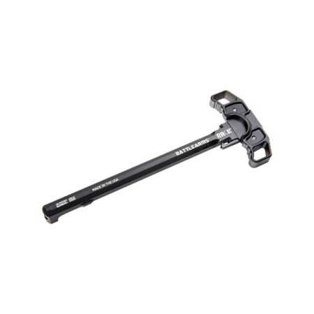 an image of the product Battle Arms RACK AR-15 Ambidextrous Charging Handle- Anodized Black - BAD-RACK-15