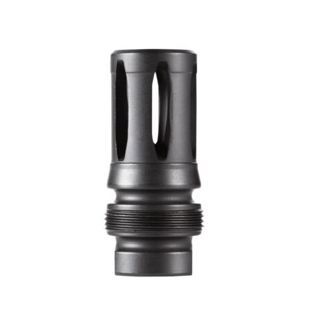 Dead Air Xeno Mount Flash Hider 5/8x24- Steel Black