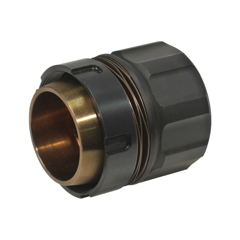 Dead Air Key-Mo Muzzle Device Adapter for SilencerCo Saker- Black