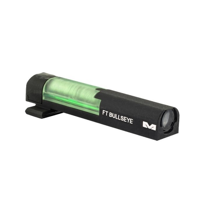 MeproLight Ft Bullseye Fiber-Tritium Optical Fixed Front Sight, HK45, HK45C P30, VP9, SFP9- Green