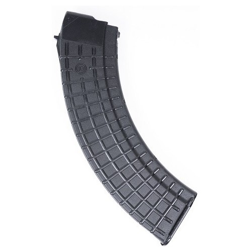 Arsenal Bulgarian Circle 10 AK-47 7.62x39mm 40-Round Magazine- Polymer Black- M47W40