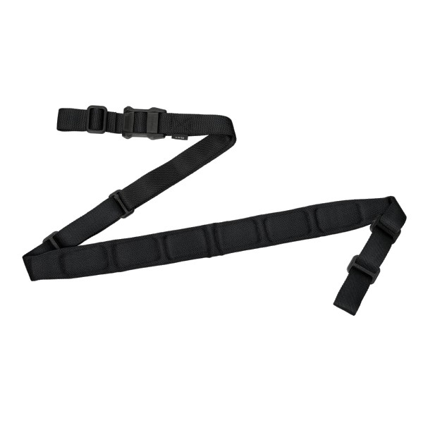 MAGPUL MS1 Multi-Mission Single Point / 2 Point Padded Sling Nylon- BLACK- MAG545-BLK