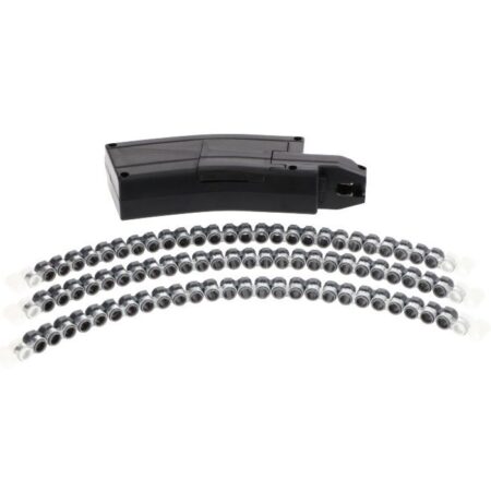 SIG SAUER MCX/MPX Air Rifle RPM .22 Cal .30-Round Magazine w/ 3 Pellet Belts- Polymer Black
