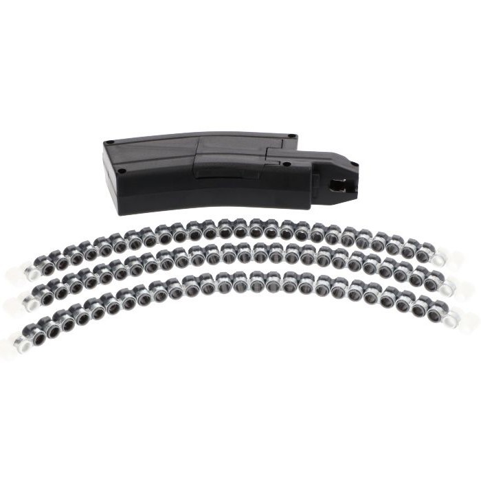 SIG SAUER MCX/MPX Air Rifle RPM .22 Cal .30-Round Magazine w/ 3 Pellet Belts- Polymer Black