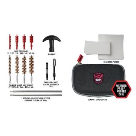 an image of the product Real Avid Gun Boss Handgun Cleaning Kit- AVGCK310-P