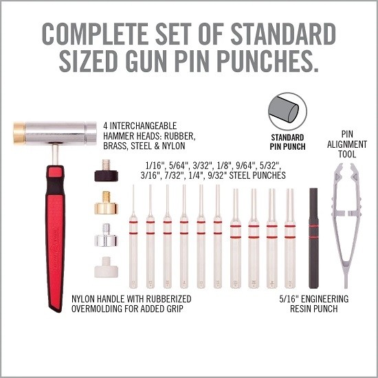 Real Avid Accu-Punch Hammer and Pin Punch Set - Image 2
