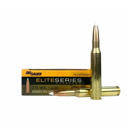 Sig Sauer Elite .270 Winchester 150 Gr. Accubond Polymer Tip- Box of 20
