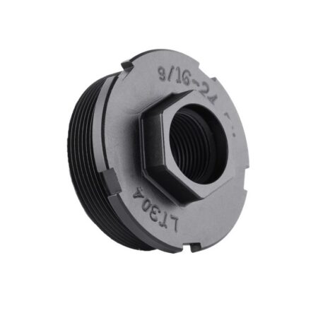 Dead Air HUB Direct Thread Fixed Mount 5/8x24"- Matte Black