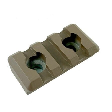 Timber Creek M-LOK Picatinny Rail Section 3-Slot- FDE Cerakote