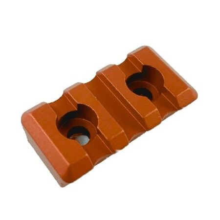 Timber Creek M-LOK Picatinny Rail Section 3-Slot- Anodized Orange