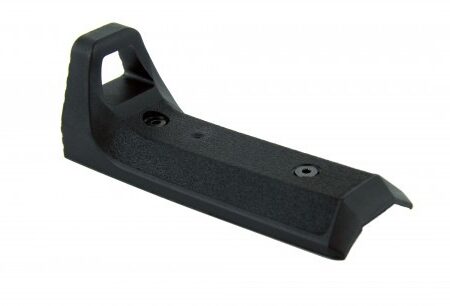AR15/AR10 KeyMod Curved Fore Grip/Hand Stop- Polymer Black