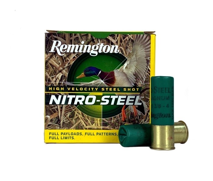 Remington Nitro Steel 12 Gauge 2-3/4" 1-1/4 oz #2 Non-Toxic Steel Shot- Box of 25