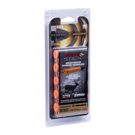 Federal FireStick Muzzleloading Charges 100 Gr. Eq Hodgdon Triple Eight- Box of 10 (HAZMAT Fee Required)